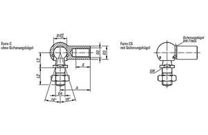 Winkelgelenke 
DIN 71802